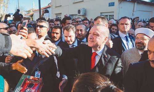 Erdogan meets Greek Muslims