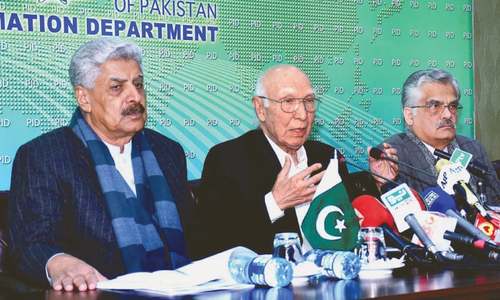 Sartaj Aziz says no hurdle in Fata&rsquo;s merger with KP