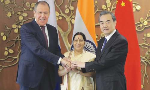 Russia urges India to line up behind China&rsquo;s Belt and Road initiative