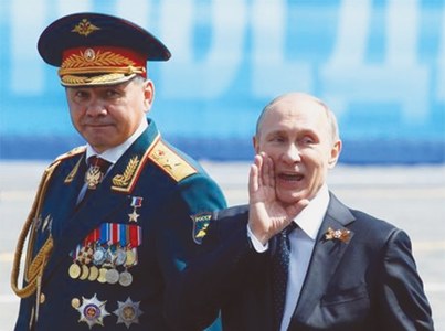 Backed by Putin, Russian military pushes into foreign policy