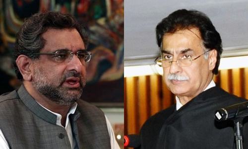 Editorial: Ayaz Sadiq and PM Abbasi are loyal PML-N stalwarts &mdash; why are they giving opposite statements?