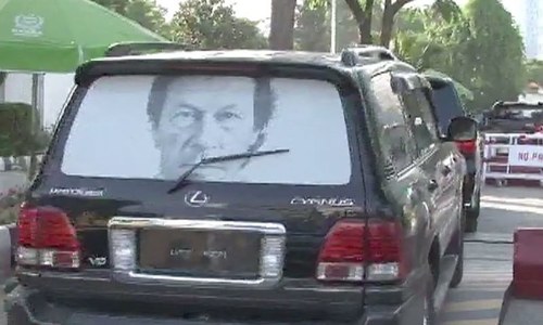 PTI accuses Ali Musa Gillani's guards of opening fire at Imran Khan's convoy