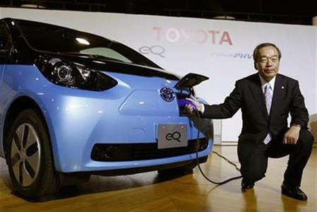 Toyota planning 10 purely electric vehicles by early 2020s