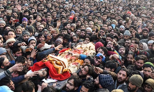 3 dead, including civilian, as violence surges in India-held Kashmir