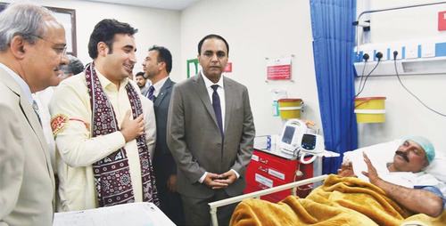 Others offer mere buses and trees, PPP provides free healthcare, says Bilawal