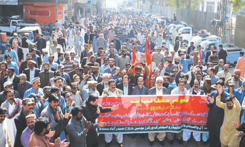 Proposed privatisation of Wapda rejected amid protests in parts of Sindh Proposed privatisation of Wapda rejected amid protests in parts of Sindh