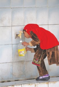 53,000 children die of diarrhoea caused by contaminated water every year