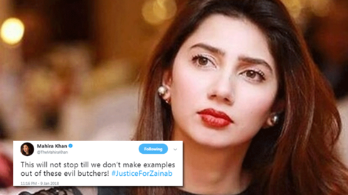 Celebrities call for justice after the rape and murder of 6-year-old Zainab from Kasur