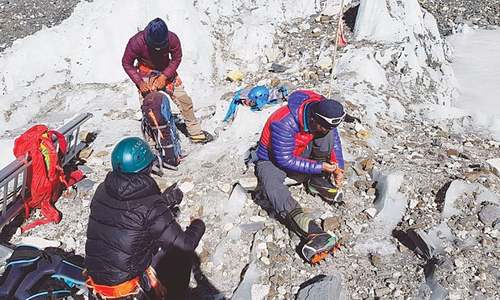 Polish team attempting to scale K2 in winter reaches base camp