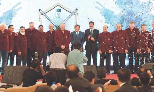 Visiting World XI players, icons vow to help in revival of Pakistan hockey