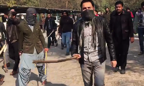 Police to file cases against PU students involved in clash on campus