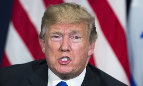 Trump touts 'America First' to sceptical Davos elite Trump touts 'America First' to sceptical Davos elite