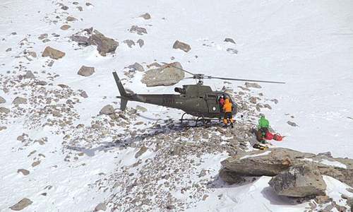 In daring mission, climber rescued from Nanga Parbat