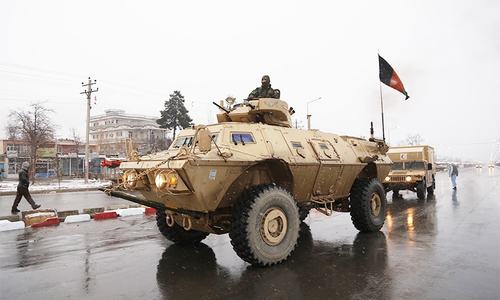 At least 11 soldiers killed in attack near Kabul military academy