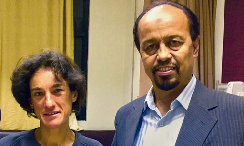 French climber rescued from Nanga Parbat flies home