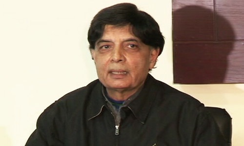 'Won't work under leadership of children,' says Nisar on conflict with Maryam Nawaz