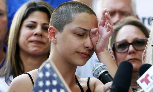 'Shame on you': student assails Trump at Florida anti-gun rally 'Shame on you': student assails Trump at Florida anti-gun rally
