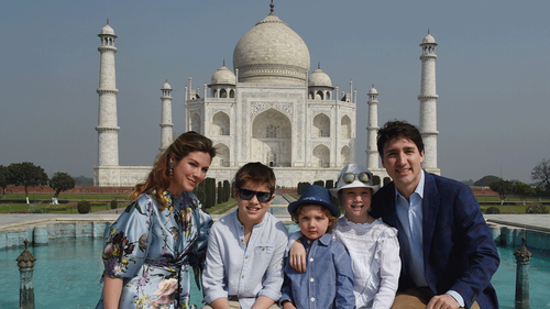 11 times the Trudeaus' family trip to India proved they're all of us on vacation