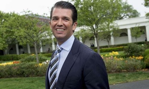 Trump junior to wine and dine luxury flat buyers in India