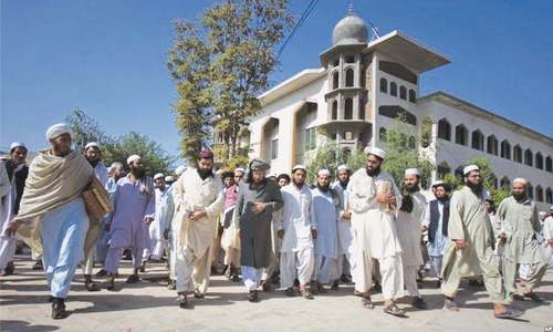 KP govt to approve Rs277m grant for Darul Uloom Haqqania