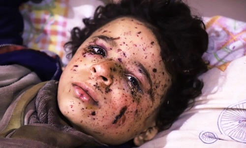 Syria's Ghouta reels from strikes, clashes despite ceasefire call Syria's Ghouta reels from strikes, clashes despite ceasefire call