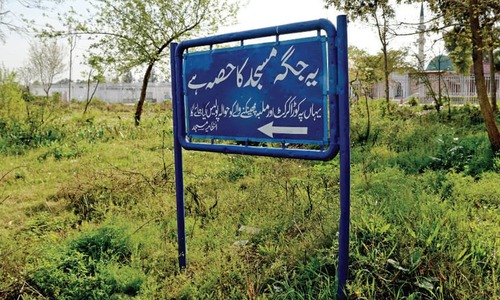 Lal Masjid administration &lsquo;reclaims&rsquo; ownership of Jamia Hafsa plot