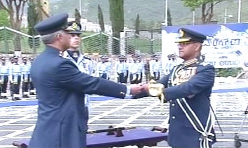 Air Chief Marshal Mujahid Anwar takes over command of PAF
