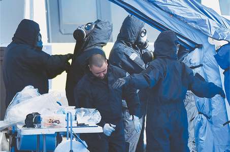 OPCW inspectors analyse toxin used on Russian spy