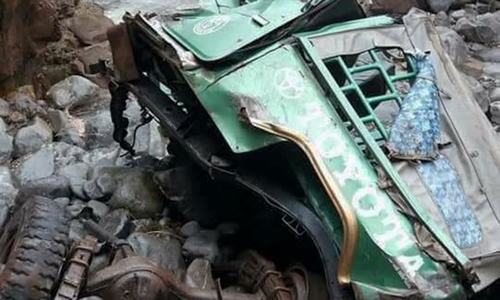 At least 9 killed in AJK as jeep plunges into ravine