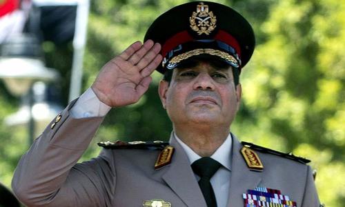 In Egypt, wall-to-wall Sisi banners inspire satire