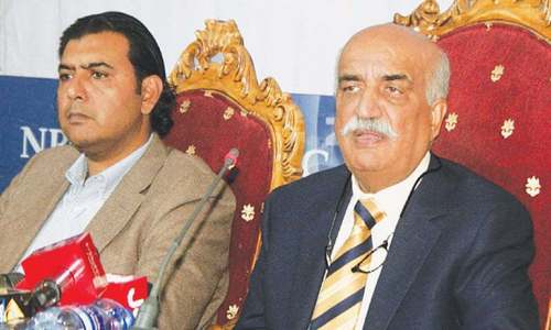 Khursheed Shah condemns PM’s remarks about Sanjrani Khursheed Shah condemns PM’s remarks about Sanjrani