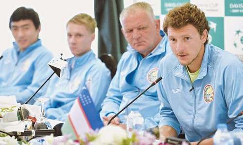 Pakistan camp upbeat ahead of Davis Cup tie against Uzbekistan