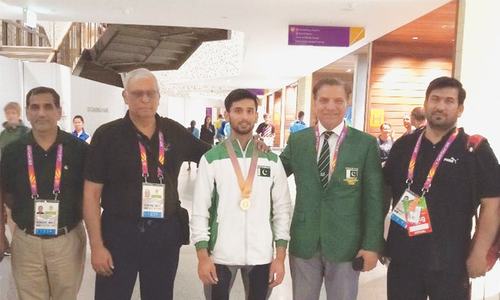 Pakistan&rsquo;s Talha Talib bags bronze in CW Games weightlifting event