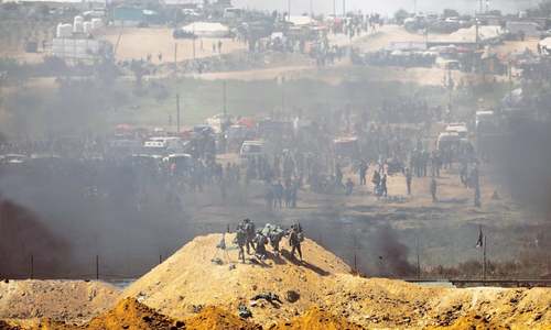 Israel kills seven Palestinians as protests in Gaza see escalation