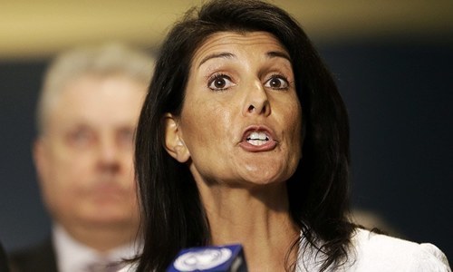 Nikki Haley says she shares Bolton’s disdain for UN Nikki Haley says she shares Bolton’s disdain for UN