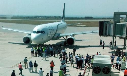 PIA test flight lands safely at New Islamabad International Airport