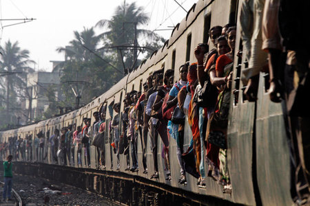 Indian train travels for 13km without engine