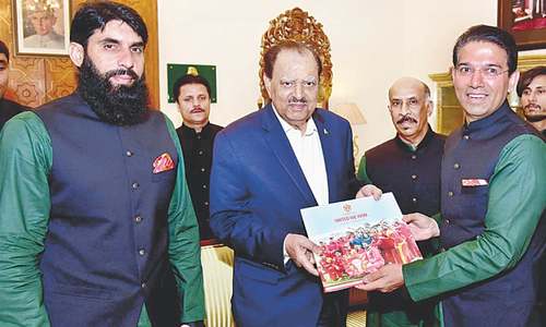 President says terrorism defeated with cricket revival in Pakistan