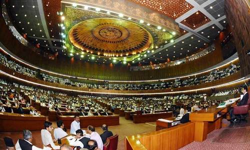 Opposition in NA stages walkout to protest tax amnesty