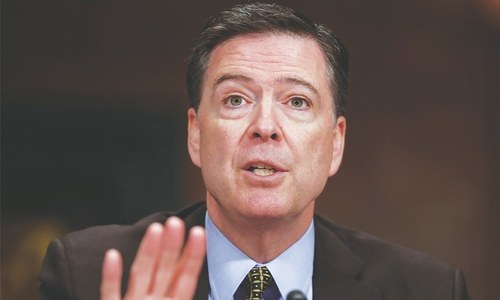 Trump ran White House like a 'mob boss', says ex-FBI chief James Comey