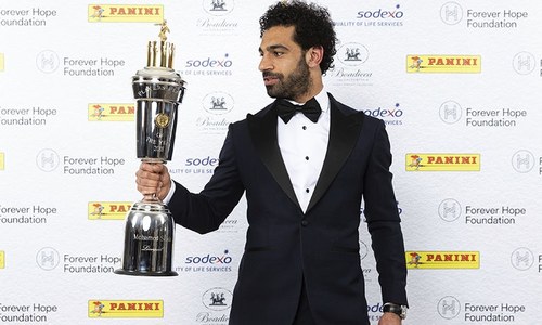 Egypt's Mohamed Salah voted best footballer in England by his peers