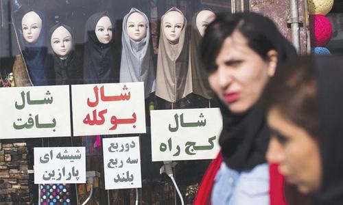 Iran police&rsquo;s assault on woman over headscarf stirs debate