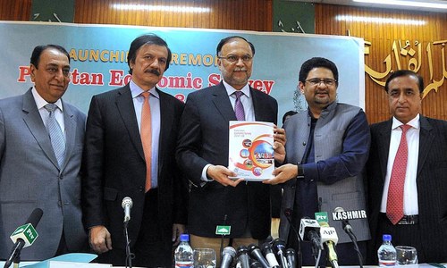 'GDP to grow 5.8pc in FY17-18': PML-N govt unveils election year report card