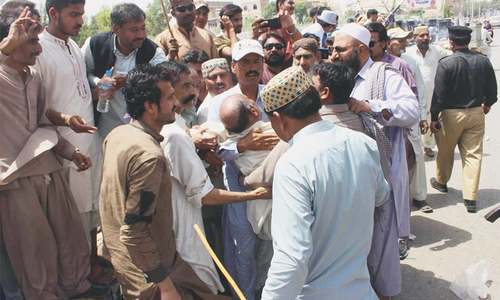 Election for Sindh PML-N president causes discontent, brawl