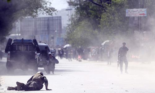 9 journalists, 4 policemen among 25 people killed in twin Kabul blasts