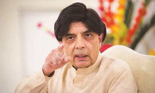 Nisar decides to contest election from national, provincial constituencies in Rawalpindi