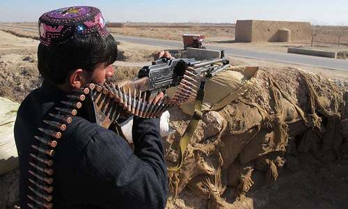 Afghan forces,Taliban battle for control of highway in Ghazni province