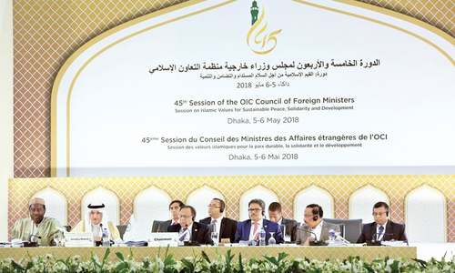 Muslim nations seek  global pressure on Myanmar over Rohingya