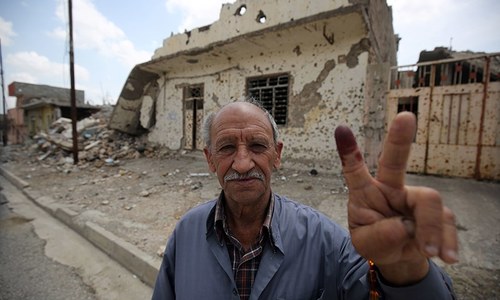 Iraq holds its first parliamentary election since victory over IS