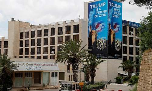 For Palestinians, US Embassy move a show of pro-Israel bias